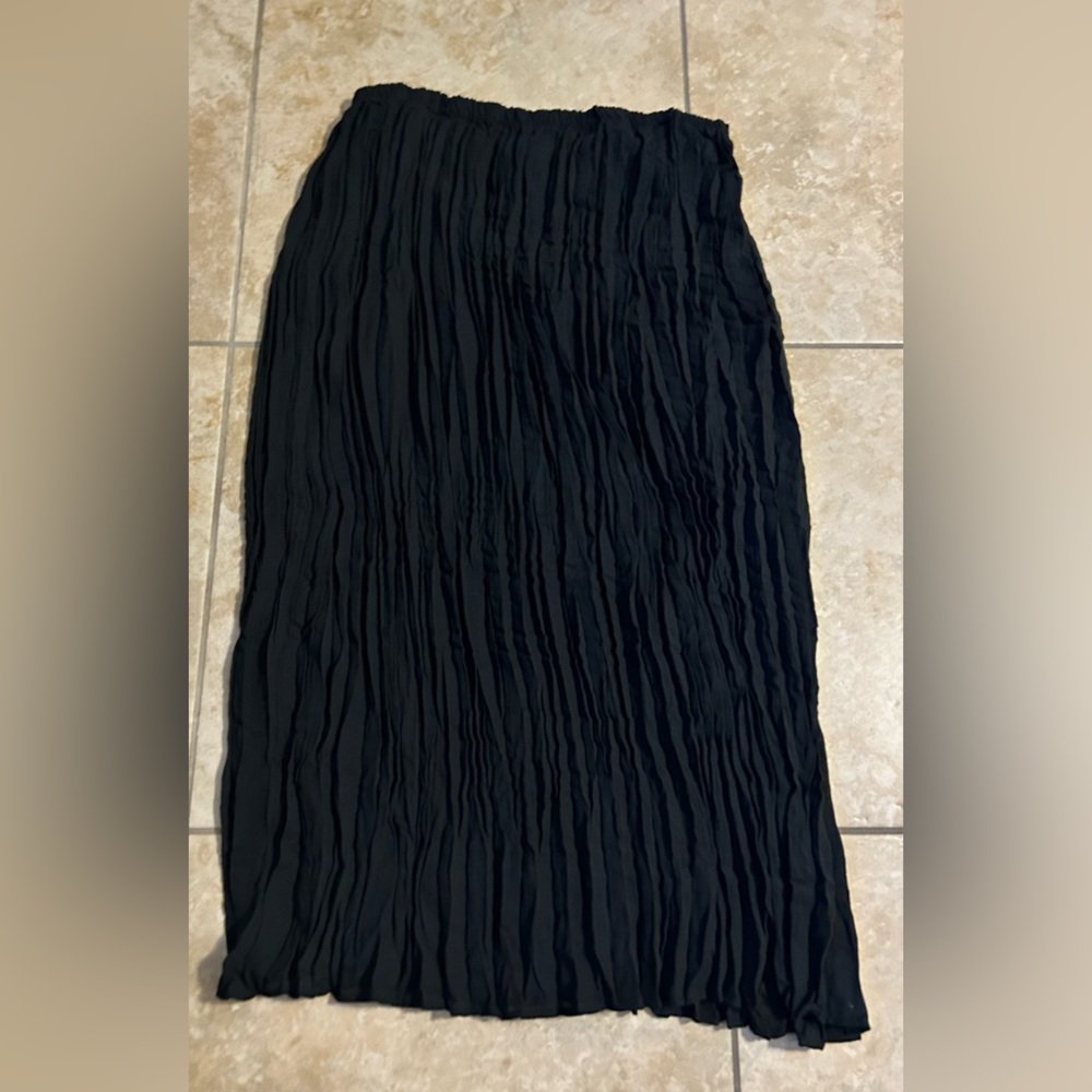 Black skirt